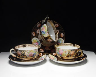 Porcelain, Cup And Saucer, Noritake China, Morimura Brothers,Importers, Nippon Period 1911 - 1921