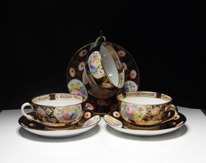 Porcelain, Cup And Saucer, Noritake China, Morimura Brothers,Importers, Nippon Period 1911 - 1921
