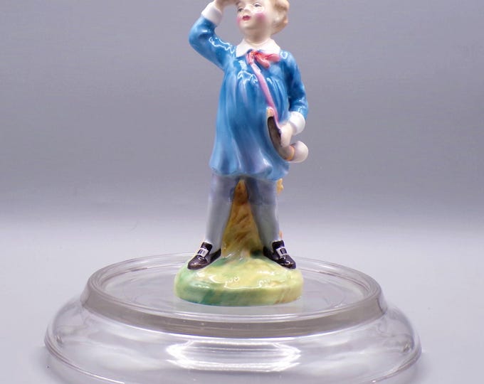 Pottery Figurine, Royal Doulton Pottery, Little Boy Blue, HN2062, 1950 - 1973