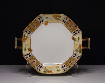 Porcelain Bon-Bon Dish, Meito China, Nagoyo Seito Sho, Ltd, Nippon 1908 - 1921