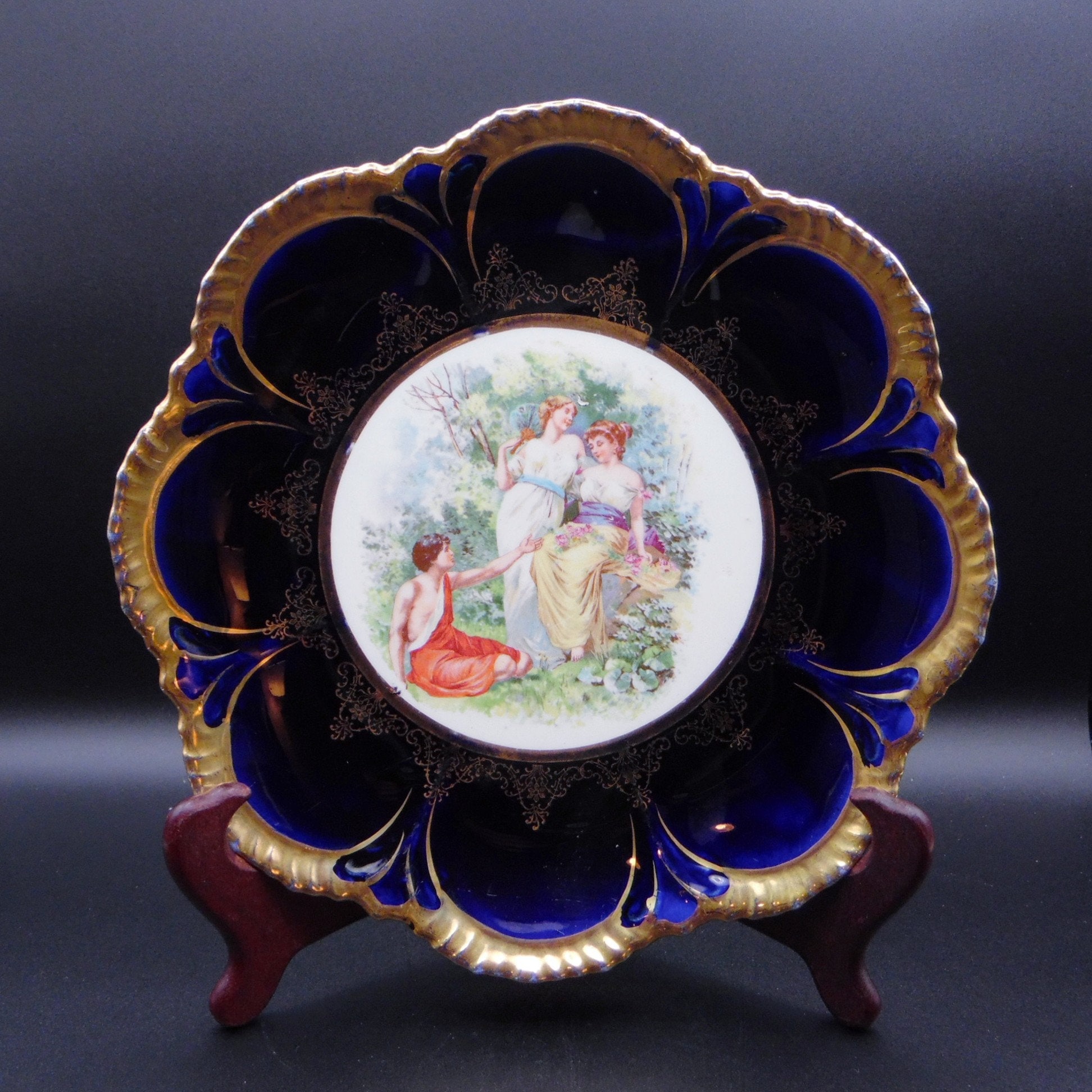 Empire Porcelain社 イギリスビンテージ皿 4枚セット 1950年 Empire Porcelain社 イギリスビンテージ皿 4枚セット 1950年