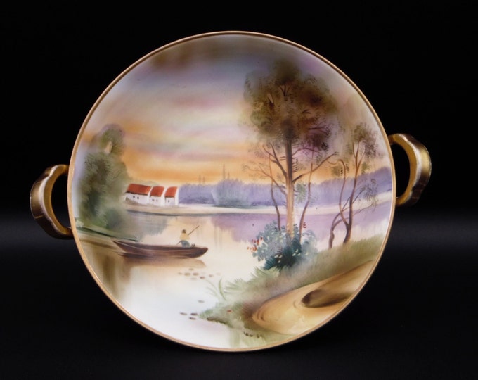 Nippon Porcelain Compote/Fruit Bowl Noritake China, Nippon, ca 1911 - 1921