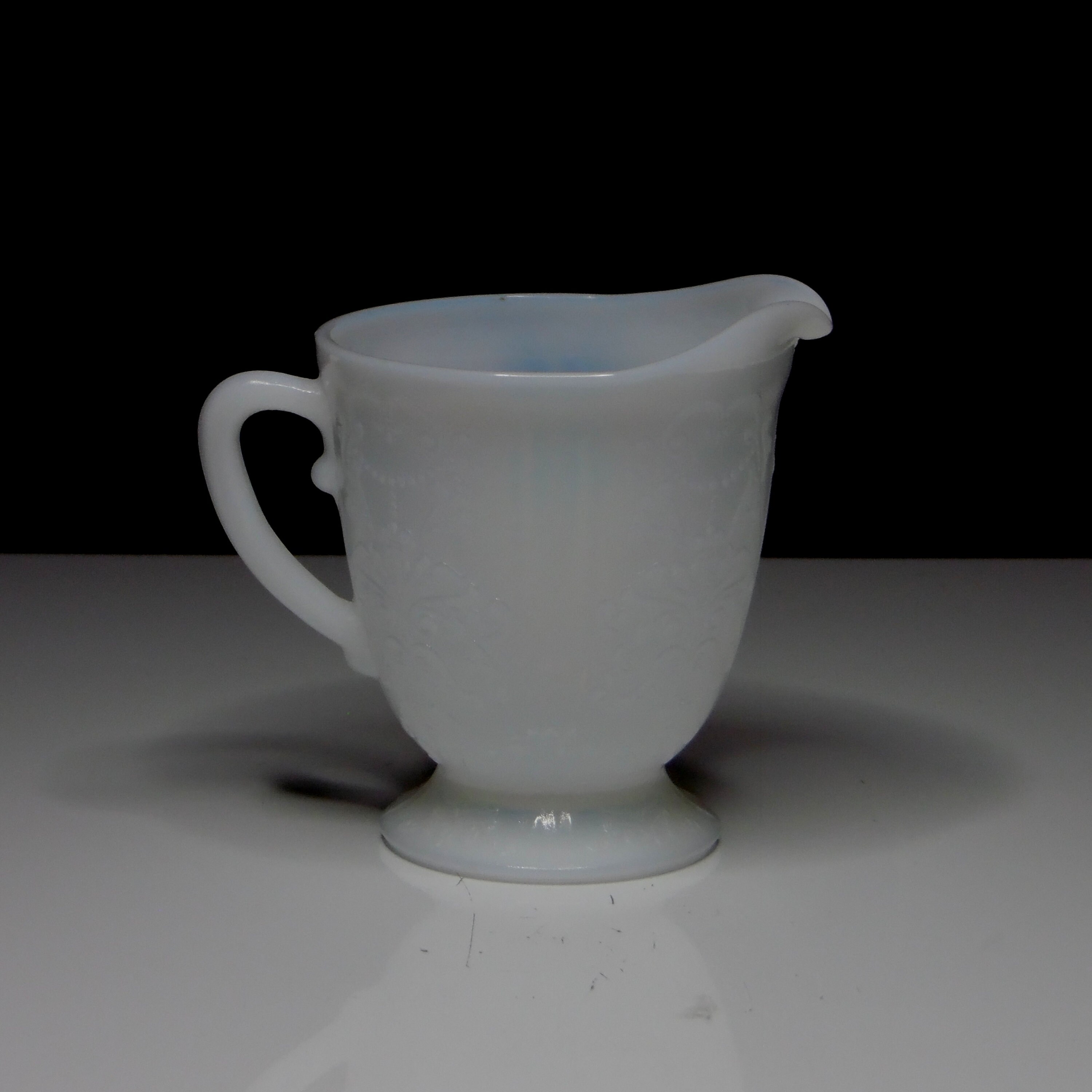 Depression Glass Creamer, MacBeth Evans Glass Company, American