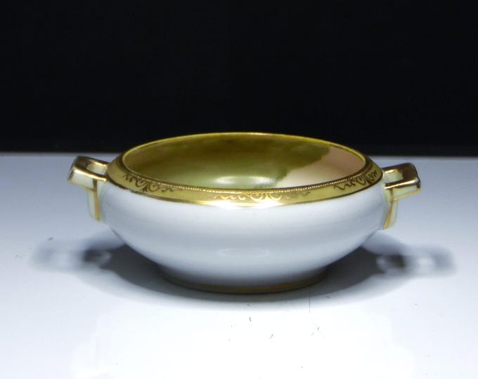 Porcelain Open Sugar Bowl, Noritake China, Nippon, 1911 - 1921