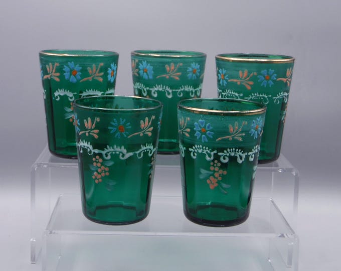 Early American Pressed Glass Tumbler, Beaumont Glass Company, Beaumont #101 (OMN) aka Inside Ribbing; Pressed Optic; intro 1901
