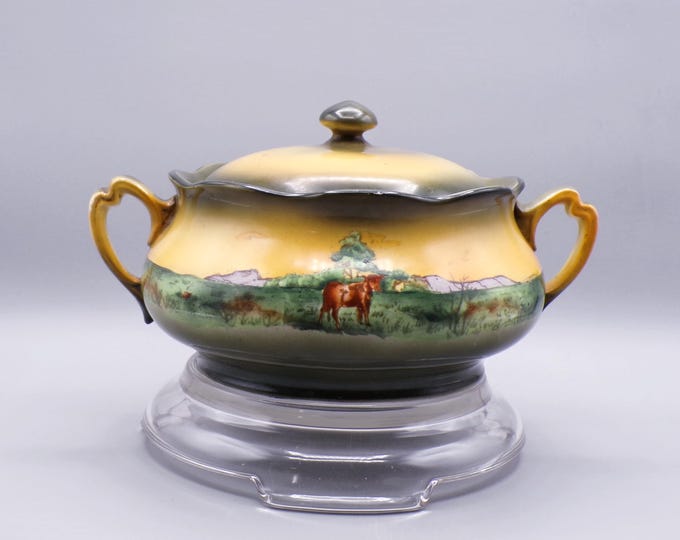 Pottery Cracker Jar, Haynes Ware, D F Haynes, Baltimore, Cloverdale, 1880 - 1890