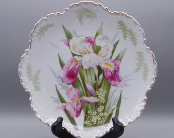 Porcelain Plate Philip Rosenthal Porcelain, Monbijou Line 1891 - 1906