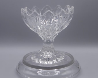 Flint Glass Sugar Basin (Bowl) Probably English, Unknown Pattern, ca 1850/60