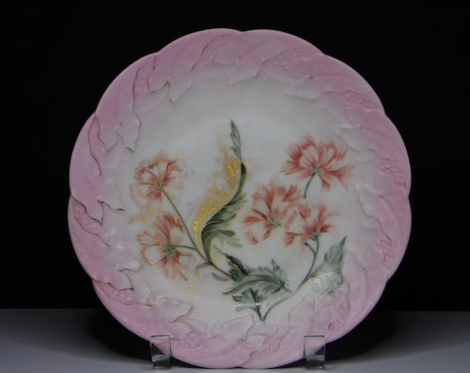 Porcelain Plate, Delinieres and Company (D & Co) Limoges, France 1885 - 1894