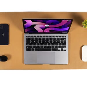 Tapis de bureau en cuir, tapis en cuir pour bureau, accessoires de bureau personnalisés, tapis de souris en cuir, tapis de bureau en cuir de qualité supérieure