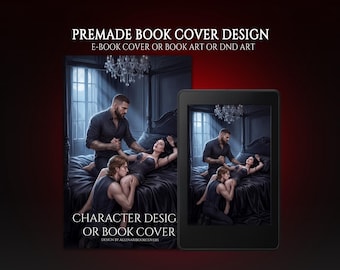 Dark Mafia Book Cover, New Adult Romance Art, Contemporary Novel Ebook Design, Digital Download