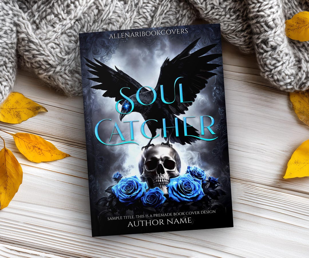 Dark Romance Book Cover Finished Design Premade Fantasy Ebook and