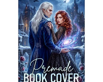 Royal Romance Cover, Mythic Fantasy Art, Exclusive Premade Novel Design, Digital Story Illustration