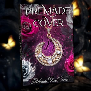 Premade book cover, ebook cover, paperback wrap, digital download, editable template, customizable cover, KDP cover, fantasy dark romance