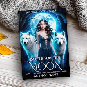 Premade Book Cover, Urban Fantasy, Paranormal Romance, Romantasy, Shifter Book Cover Art, Instant Download, KDP Ready, Ebook and Paperback