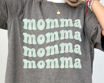St Patrick's Day Momma Shirt, St Patricks Day Shirt, Shamrock Gift For St Patricks Day, St Patricks Clover Lucky Shirt, St Pattys Day