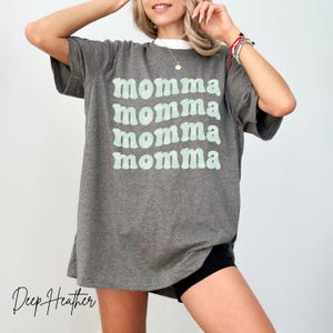 St Patrick&#39;s Day Momma Shirt, St Patricks Day Shirt, Shamrock Gift For St Patricks Day, St Patricks Clover Lucky Shirt, St Pattys Day