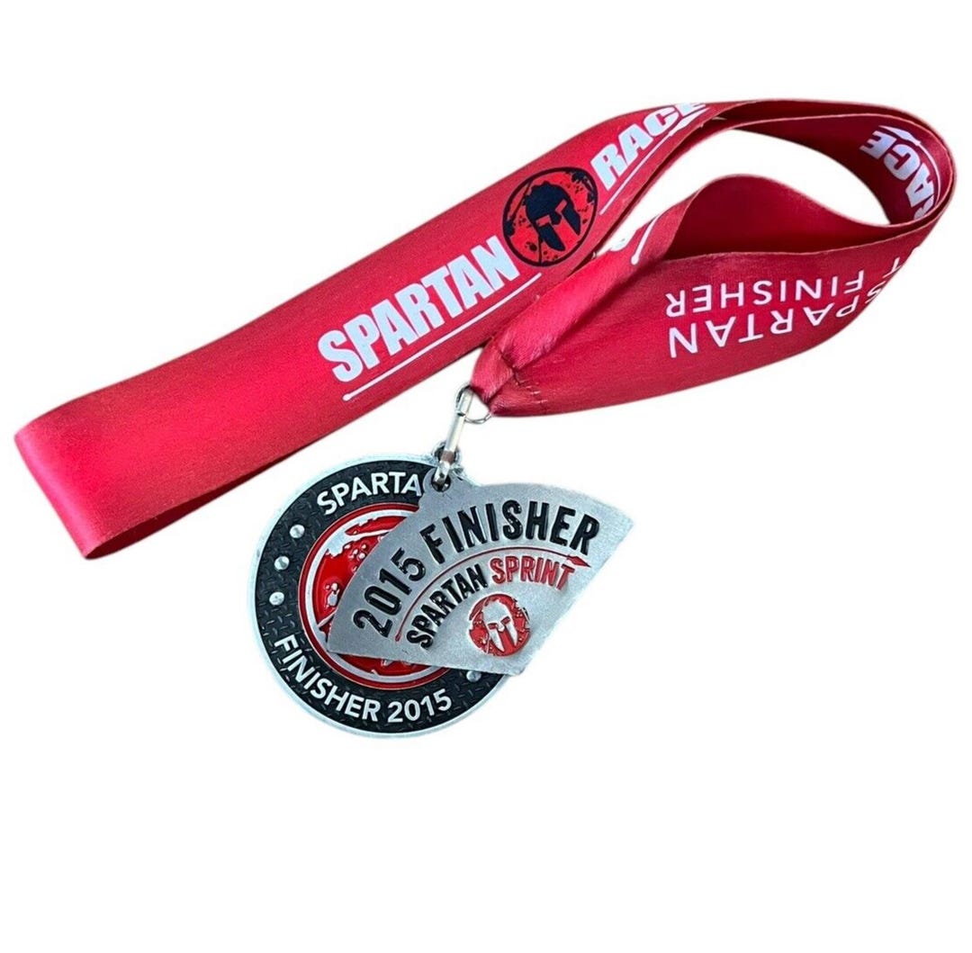 Médailles Spartan Race Trifecta 2018 – Wedge Beast Super Sprint – Neuf