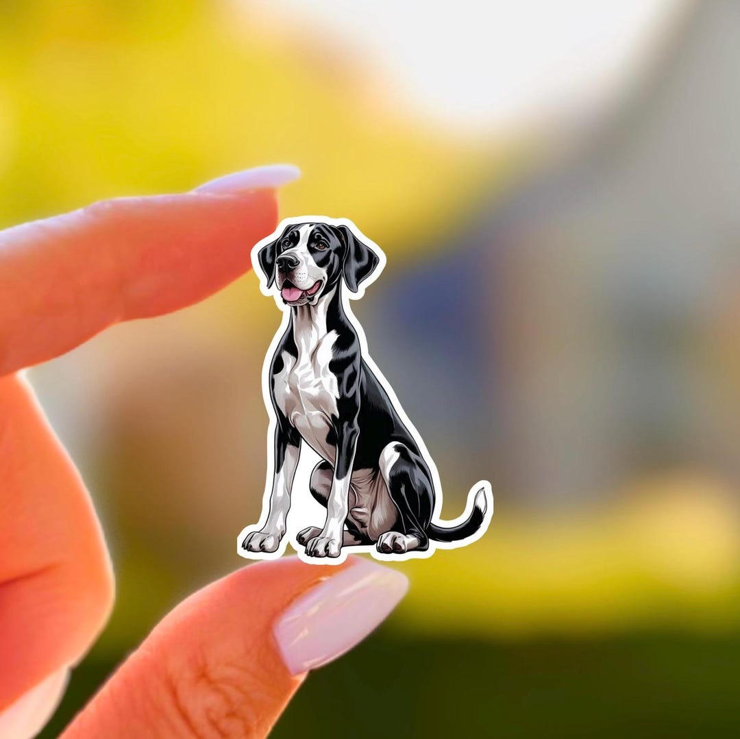 Dane Cook Sticker Kawaii Dane Sticker | Waterproof Vinyl Puppy Decal - Etsy