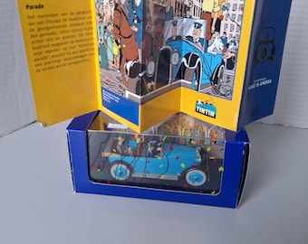 A Tintin car from the album: Tintin in America
