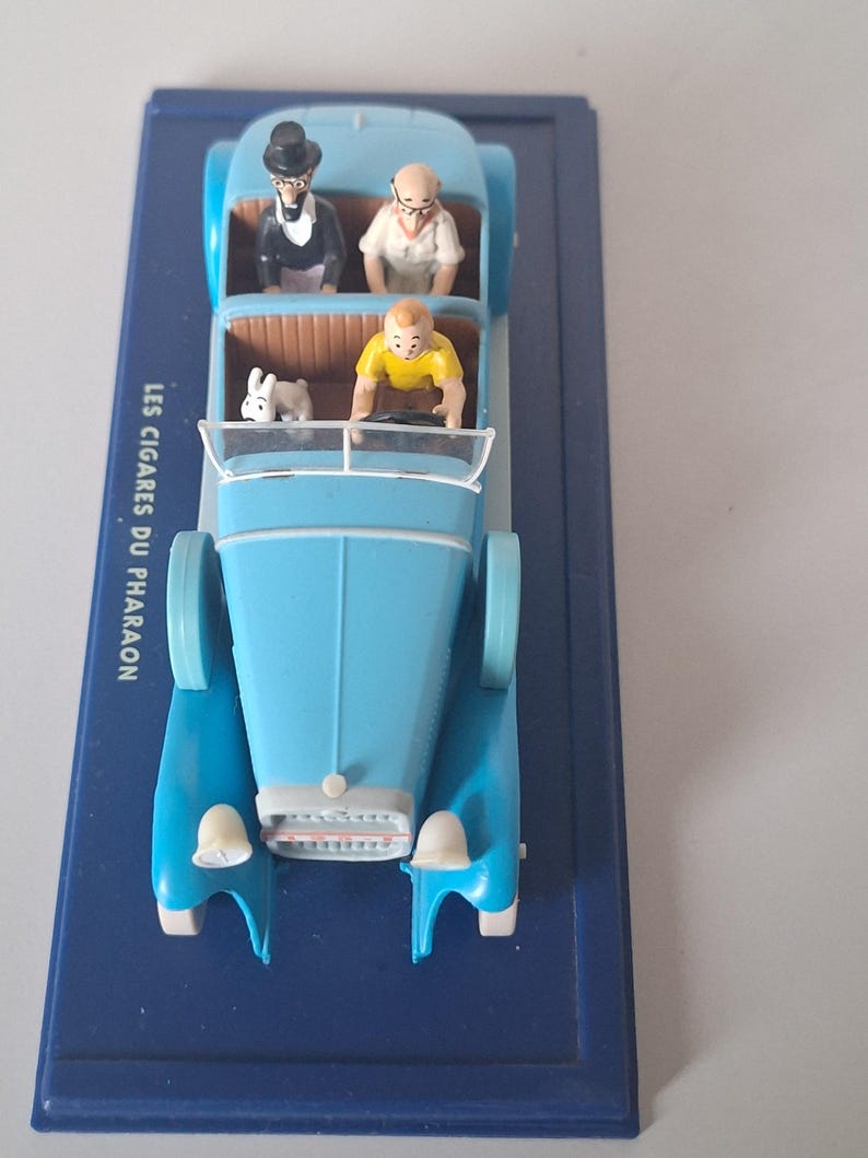 En bil från albumet: Tintin och faraos cigarrer bild 5