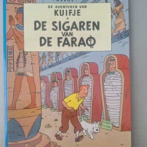 En bil från albumet: Tintin och faraos cigarrer bild 6