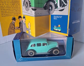 Ein Tim und Struppi-Auto aus dem Album: Tim und Struppi in Amerika