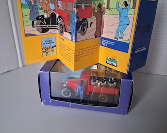 Ein Tim und Struppi-Auto aus dem Album: Tim und Struppi in Amerika