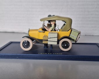 A Tintin car from the album: Tintin in Africa