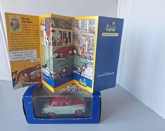 Ein Tim und Struppi-Auto aus dem Album: Tim und Struppi und die Biographie