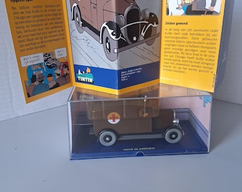 Ein Tim und Struppi-Auto aus dem Album: Tim und Struppi in Amerika