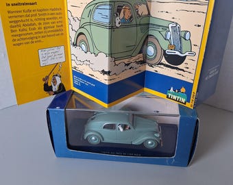 A Tintin car from the album: Land of Black Gold