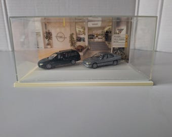 An Opel Omega Sedan and an Opel Station Wagon