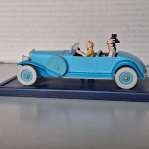 En bil från albumet: Tintin och faraos cigarrer bild 3