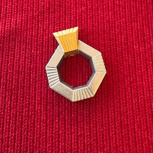 Enlisted Crew TWOK Jumpsuit Spacefleet Uniform Rank Pin Chief Petty Officer handcrafted