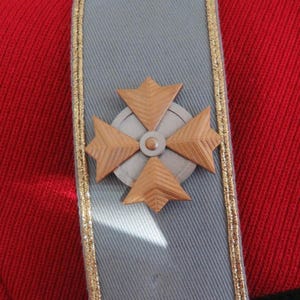 Monster Maroon TWOK Spacefleet Uniform Rank Pin Vice Admiral handcrafted