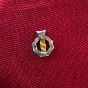 Enlisted Crew TWOK Jumpsuit Spacefleet Uniform Rank Pin Senior Chief Petty Officer handcrafted