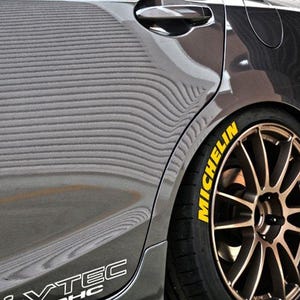 Permanent Tire Lettering Michelin Stickers Tire Decals Sticker 1.25&quot; 4Tires