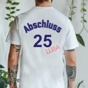 Schulabschluss, Abitur, Geschenk, Abschluss T-Shirt, T-Shirt Abschlussfahrt, Oversize Shirt