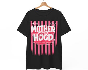 Motherhood Shirt Retro Mama Quote Unisex Heavy Cotton Tee, Mom Life Tee, Cool Mom Club T-Shirt, Mothers Day Gift for Mom