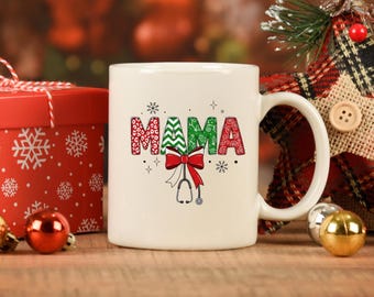 Christmas Mama Nurse PNG | Holiday Stethoscope Design (Digital Download)