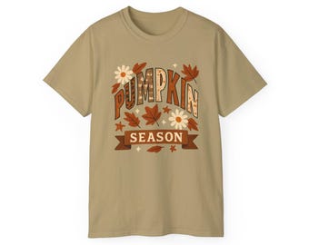 Pumpkin Season T Shirt, Autumn Fall, Thanksgiving Pumpkin Shirt