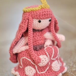 Bubble Gum Princess Bonnie Amigurumi Doll Nerdy Plush