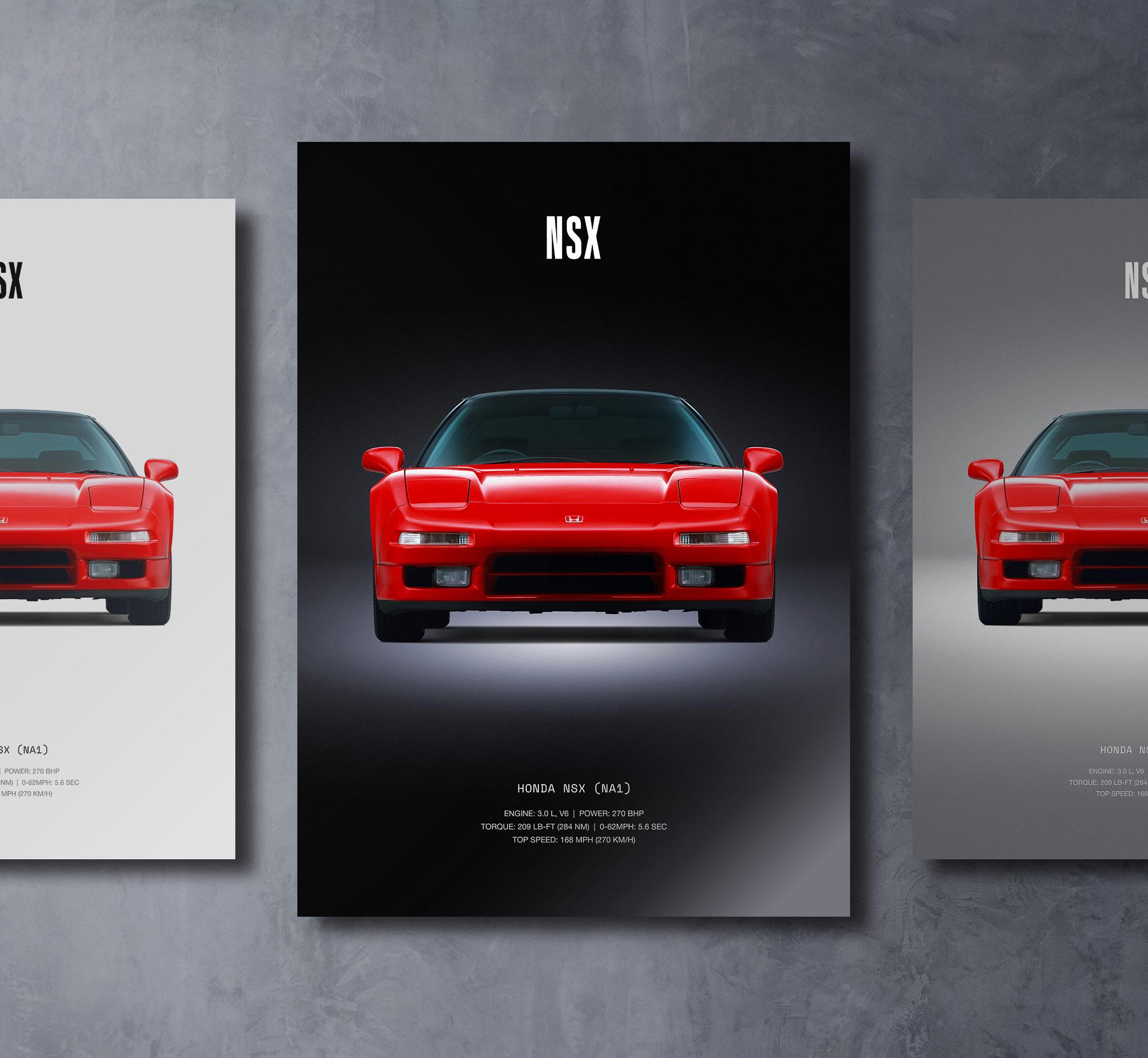 Honda nsx poster - Etsy 日本