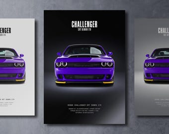 Hot Wheels '18 Dodge Challenger SRT Demon fém modell, fekete színű, 1 Hot Wheels '18 Dodge Challenger SRT Demon fém modell, fekete színű, 1
