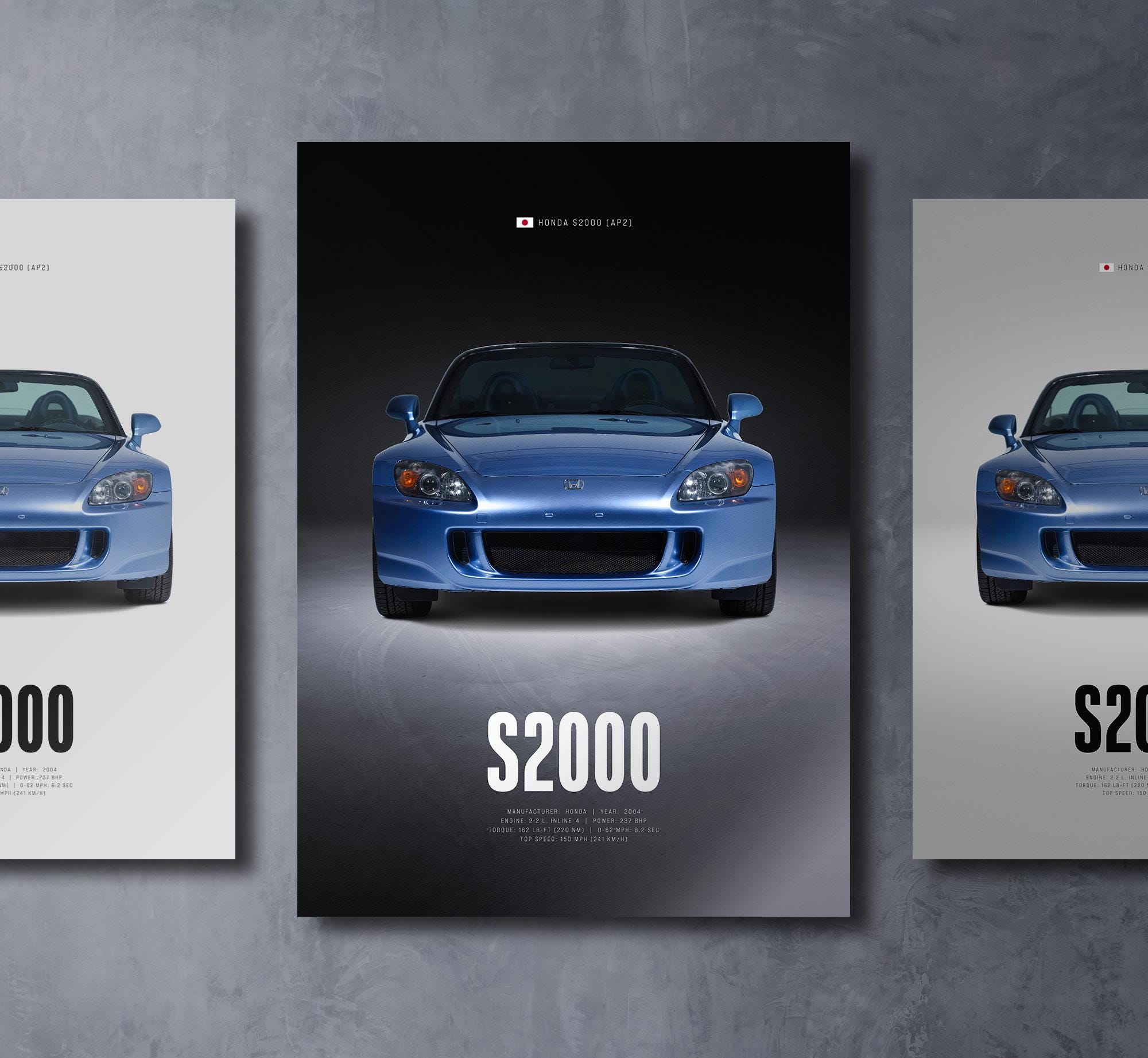 ホンダポスター50点 S800からNSXまで 限定ポスター集 Honda nsx poster
