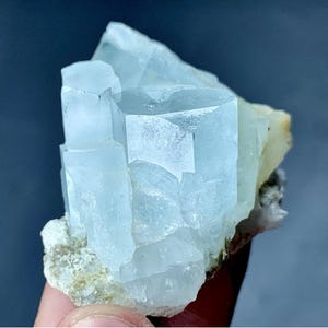 264  Cts Beautiful Top Quality Aquamarine Crystal Bunch  From Skardu Pakistan