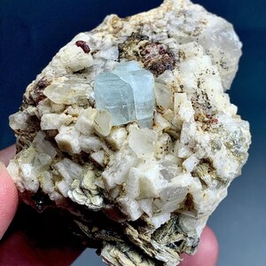 167g Aquamarine Crystal Specimen  From Skardu Pakistan