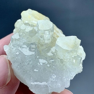 79 Cts Beautiful Top Quality  full Terminated Aquamarine Crystal Bunch  From Skardu Pakistan