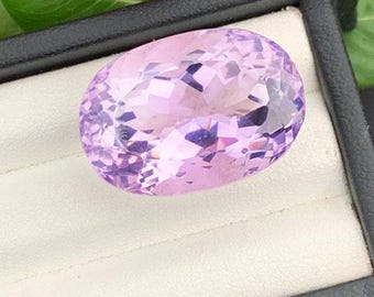 Hot Pink Kunzite Gemstone Pendant Size Oval Cut From Afghanistan - 40.50 Carat